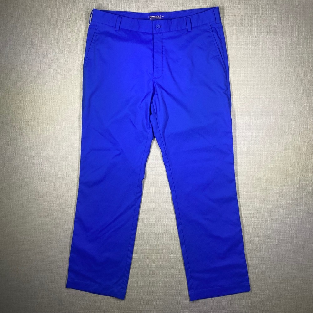 Nike Mens Golf Tour Performance Dri-FIT Pants Royal Blue 34x30
